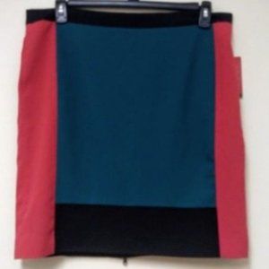 Narciso Rodriguez for Design Nation Color Block Skirt Size 14